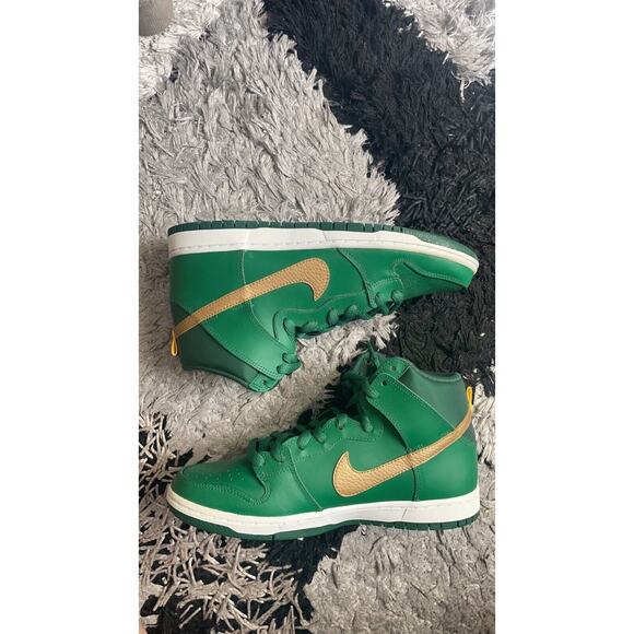 Size 8.5 - Nike SB Dunk High Pro St. Patrick Day 2013 - Picture 2 of 5